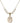 Divine Mercy Crystal Necklace | 3/4 inch | 6mm Beads   14kt Gold Filled