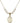 Saint John Berchmans Crystal Necklace | 3/4 inch | 6mm Beads   14kt Gold Filled