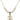 Saint Anne Crystal Necklace | 3/4 inch | 6mm Beads   14kt Gold Filled