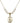 Saint Anne Crystal Necklace | 3/4 inch | 6mm Beads   14kt Gold Filled