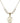 Saint Simon the Apostle Crystal Necklace | 3/4 inch | 6mm Beads   14kt Gold Filled