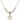 Saint Rocco Crystal Necklace | 3/4 inch | 6mm Beads   14kt Gold Filled