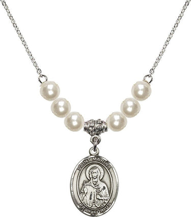 Saint Marina Crystal Necklace | 3/4 inch | 6mm Beads | N31-8379