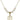 Saint Theodora Crystal Necklace | 3/4 inch | 6mm Beads   14kt Gold Filled
