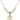 Saint Drogo Crystal Necklace | 3/4 inch | 6mm Beads   14kt Gold Filled