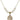 Our Lady of Assumption Crystal Necklace | 3/4 inch | 6mm Beads   14kt Gold Filled