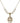 Blessed Miguel Pro Crystal Necklace | 3/4 inch | 6mm Beads   14kt Gold Filled