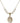 Saint Jacob of Nisibis Crystal Necklace | 3/4 inch | 6mm Beads   14kt Gold Filled