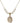 Saint Peter Canisius Crystal Necklace | 3/4 inch | 6mm Beads   14kt Gold Filled