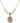 Saint Paul the Hermit Crystal Necklace | 3/4 inch | 6mm Beads   14kt Gold Filled
