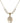 Saint Daria Crystal Necklace | 3/4 inch | 6mm Beads   14kt Gold Filled