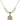 Saint Peter Chanel Crystal Necklace | 3/4 inch | 6mm Beads   14kt Gold Filled