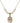 Saint Peter Chanel Crystal Necklace | 3/4 inch | 6mm Beads   14kt Gold Filled