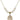 Saint Nathanael Crystal Necklace | 3/4 inch | 6mm Beads   14kt Gold Filled