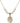 Saint Nathanael Crystal Necklace | 3/4 inch | 6mm Beads   14kt Gold Filled