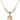 Saint Daniel Comboni Crystal Necklace | 3/4 inch | 6mm Beads   14kt Gold Filled
