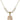 Saint Alphonsa of India Crystal Necklace | 3/4 inch | 6mm Beads   14kt Gold Filled