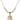 Saint Jeanne Jugan Crystal Necklace | 3/4 inch | 6mm Beads   14kt Gold Filled