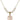 Saint Lydia Purpuraria Crystal Necklace | 3/4 inch | 6mm Beads   14kt Gold Filled