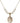 Saint Damien of Molokai Crystal Necklace | 3/4 inch | 6mm Beads   14kt Gold Filled