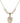 Saint Theodore Stratelates Crystal Necklace | 3/4 inch | 6mm Beads   14kt Gold Filled