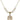 Saint Dismas Crystal Necklace | 3/4 inch | 6mm Beads   14kt Gold Filled