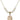 Saint Margaret Mary Alacoque Crystal Necklace | 3/4 inch | 6mm Beads   14kt Gold Filled