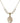 Saint Andre Bessette Crystal Necklace | 3/4 inch | 6mm Beads   14kt Gold Filled