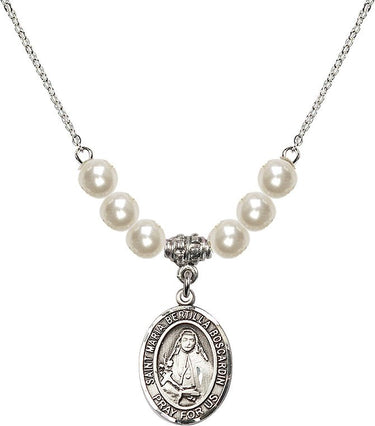 Saint Maria Bertilla Boscardin Crystal Necklace | 3/4 inch | N31-8428