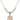 Saint Mary Magdalene of Canossa Crystal Necklace | 3/4 inch   14kt Gold Filled