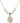 Saint Claude de la Colombiere Crystal Necklace | 3/4 inch | 6mm Beads   14kt Gold Filled