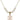 Guardian Angel Crystal Necklace | 3/4 inch | 6mm Beads   14kt Gold Filled