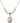 Saint Norbert of Xanten Crystal Necklace | 3/4 inch | 6mm Beads | N31-8447