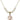 Saint Pope John XXIII Crystal Necklace | 3/4 inch | 6mm Beads   14kt Gold Filled
