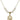 Saint Christopher Crystal Necklace | 3/4 inch | 6mm Beads   14kt Gold Filled