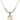 Saint Christopher Crystal Necklace | 3/4 inch | 6mm Beads   14kt Gold Filled