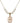 Saint Christopher Crystal Necklace | 3/4 inch | 6mm Beads   14kt Gold Filled