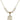 Saint Sebastian Crystal Necklace | 3/4 inch | 6mm Beads   14kt Gold Filled