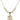 Saint Sebastian Crystal Necklace | 3/4 inch | 6mm Beads   14kt Gold Filled