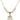 Saint Sebastian Crystal Necklace | 3/4 inch | 6mm Beads   14kt Gold Filled