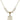 Saint Sebastian Crystal Necklace | 3/4 inch | 6mm Beads   14kt Gold Filled