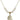 Saint Sebastian Crystal Necklace | 3/4 inch | 6mm Beads   14kt Gold Filled