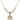 Saint Sebastian Crystal Necklace | 3/4 inch | 6mm Beads   14kt Gold Filled