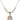 Saint Sebastian Crystal Necklace | 3/4 inch | 6mm Beads   14kt Gold Filled