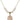 Saint Sebastian Crystal Necklace | 3/4 inch | 6mm Beads   14kt Gold Filled