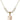 Saint Sebastian Crystal Necklace | 3/4 inch | 6mm Beads   14kt Gold Filled