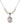 St. Sebastian Soccer Women Crystal Necklace | 3/4 inch | 6mm Beads