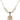 Guardian Angel Crystal Necklace | 3/4 inch | 6mm Beads   14kt Gold Filled