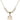 Guardian Angel Crystal Necklace | 3/4 inch | 6mm Beads   14kt Gold Filled