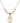 Guardian Angel Crystal Necklace | 3/4 inch | 6mm Beads   14kt Gold Filled